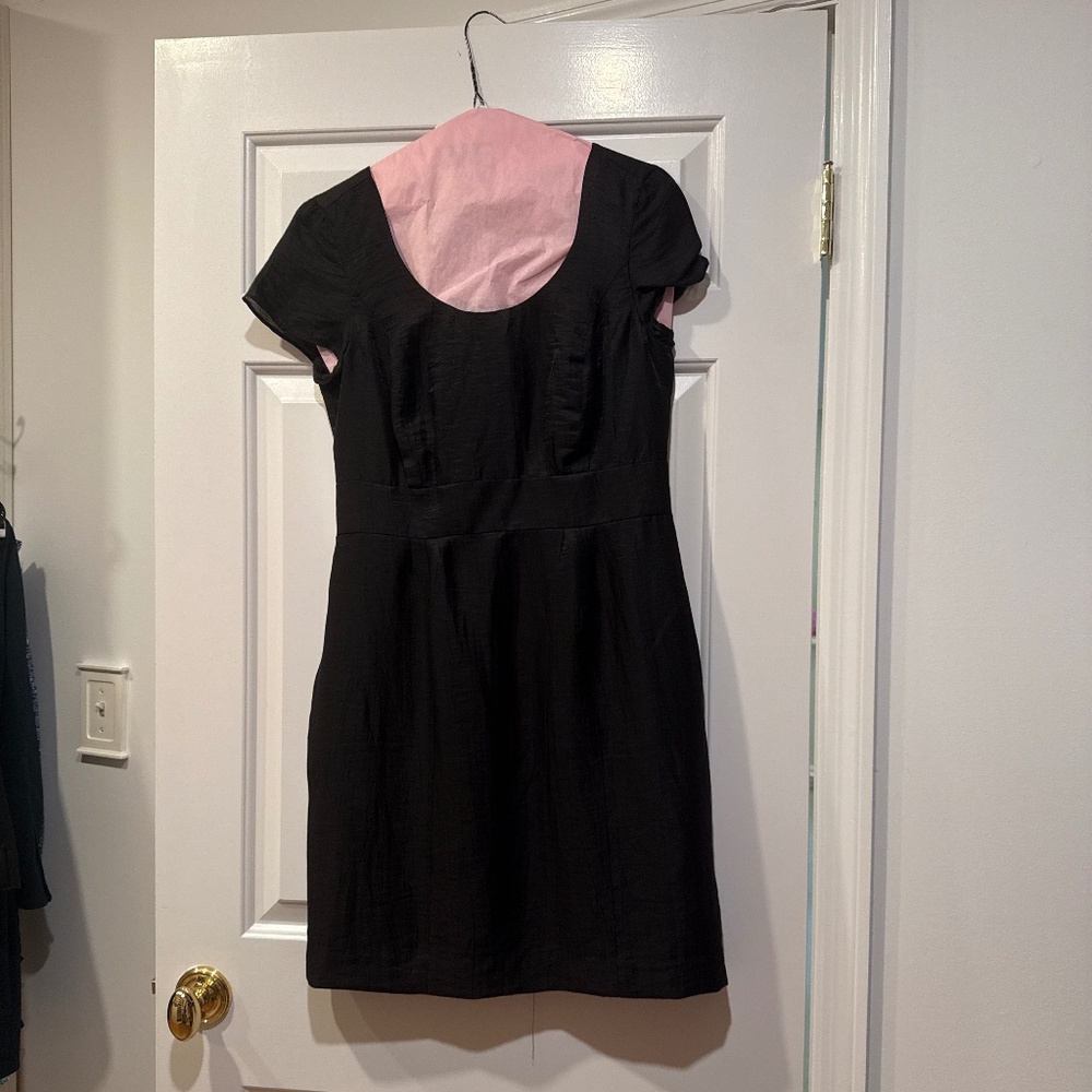 Black dress Banana Republic 6P